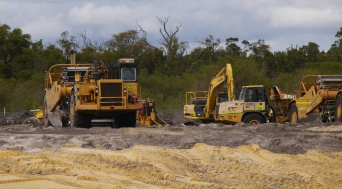 Construction begins