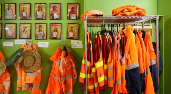 High vis and photo wall
