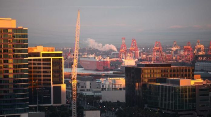 Melbourne port