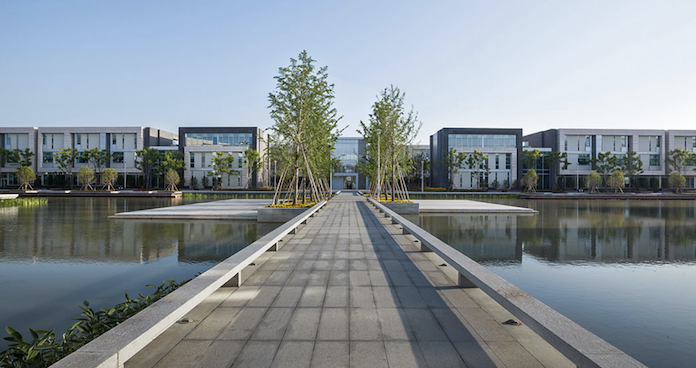 Duke’s new Chinese campus sits atop a manmade lake
