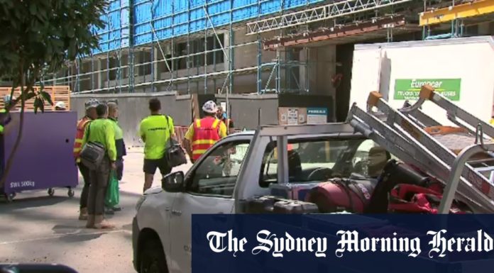 Workers leave Probuild sites as construction giant faces collapse – Sydney Morning Herald