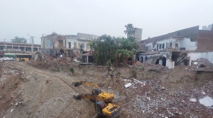 Digging case: Despite restriction, construction of hotel continues – The Tribune India